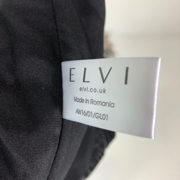 NWOT ELVI Vegan Leather & Faux Fur Vest - Picture 6 of 6
